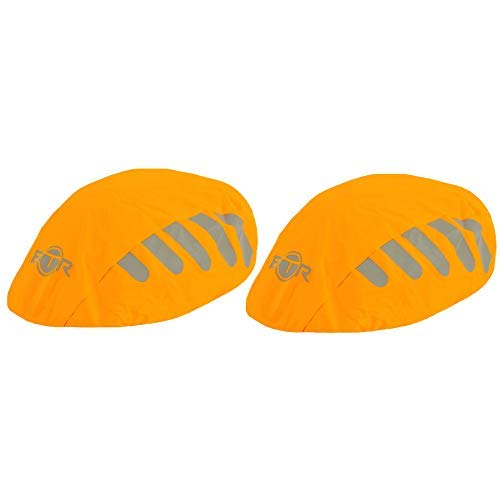 BTR Waterproof Bicycle Helmet Covers x 2. Orange