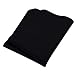 Allscarf007 Black Silicone Student Table Mat, Countertop Place Mat, Large Oven Counter Children Table Mat, 15.7