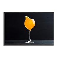 Framed Canvas Wall Art Wine Cups Canvas Prints Home Artwork Decoration for Living Room,Bedroom - 16x24 inches