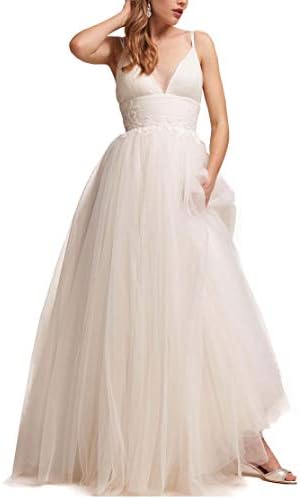 LastBridal Women Lace Cap Sleeves Bridal Gowns Tea Length Short Beach Wedding Dresses for Bride WD0034