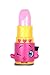 Shopkins Illumi-mate Lippy Lips Colour Changing Light, Plastic, Pink