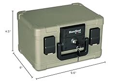 FireKing SureSeal Fire Safe with Key Lock, 1 Half