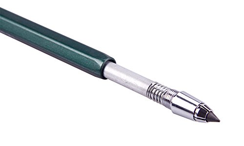 Plastic Clutch Leadholder for 4MM Lead Charcoal, 1pcs Automatic Mechanical Graphite Pencil for Draft Drawing, Shading, Crafting, Art Sketching