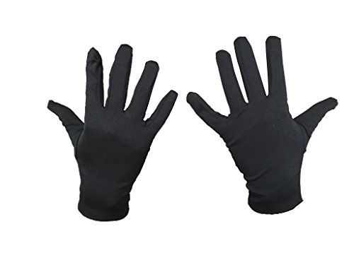 May & Co Gloves Mens Police Formal Tuxedo Honor Guard Parade 9.5 inch (Black)