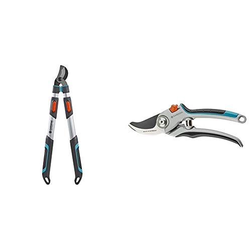 Gardena Astschere TeleCut 650-900 B: Teleskopierbare Bypass-Baumschere & Gartenschere Alu B/L: Pflanzenschonende…