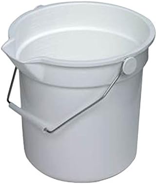 Continental Huskee® Buckets, 14 Quart, Gray