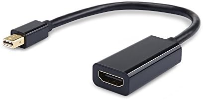Mini Displayport To HDMI Adapter CoocoTech Mini DP (Thunderbolt 2) To HDMI Converter Male To Female Adapter Support 4K@30Hz For Microsoft Surface, Macbook