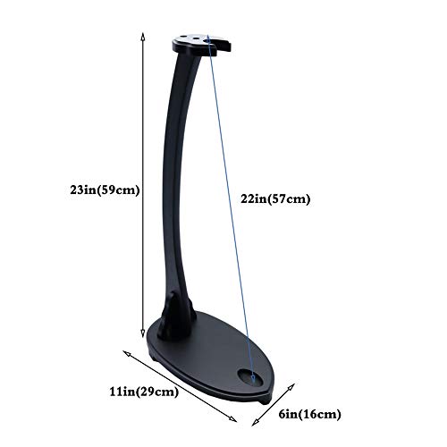 FOXSMZZ Sword Stand Vertical Samurai Sword Katana Tanto Holder Stand Display Swan Shape
