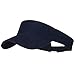 Pro Style Cotton Twill Washed Visor - Navy