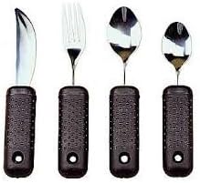 Kinsman Enterprises, Inc. (n) Built-Up Soft Handle Utensil Set/4
