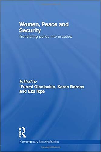 Women Peace And Security Contemporary Security Studies