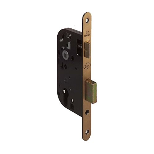 Bricard 2608 Mortice Lock 50mm Axle for Entrance Door NF Standard Black