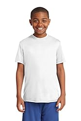 Sport-Tek Youth PosiCharge Competitor Tee S White