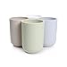 UVIVIU Toothbrush Cup, Bathroom Cup, Toothbrush Holder, Bathroom Tumbler, Plastic, 350ml (White)