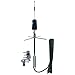Wilson Electronics Trucker Spring-Mount Antenna with 13.5 - Feet Rg58 Cable and Sma Male Connector - Retail Packaging - Black primary