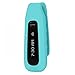 MDW 3 Pcs Silicon Clip For Fitbit One New Version Replacement Clip Accessory Pack For Fitbit ONE Anti Slip Off and Improved Cap Design-Green,Pink,Teal