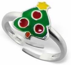Ring-Christmas Tree-Epoxy Colour Adjustable w/Epox