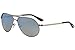 TOM FORD FT0144 MARKO 14X - shiny light ruthenium / blu mirror Metal