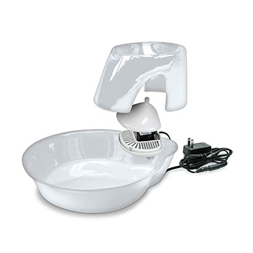 Pioneer Pet Big Max Ceramic Drinking Fountain, 128 Ounces (White) - Thumbnail 4