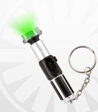 "Star Wars" [light-up key chain] lightsaber (Yoda version)