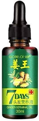 Scross 30ml Ginger Hair Oil Growth Serum Glue Essence For Women And Men Anti Hair Loss Liquid Damaged Hair Repair Growing Faster Repair