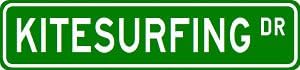 KITESURFING Street Sign - Sport Sign - High Quality Aluminum Street Sign