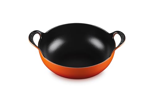 Le Creuset Balti Dish aus Gusseisen, 24 cm, 2,7 Liter, Ofenrot, 20142240900460