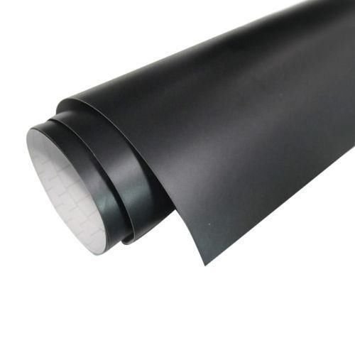 Elton Pure Black Adhesive Decorative Vinyl Shelf Liner Decorative Self