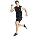 Roadbox Men's Performance Sleeveless Workout Muscle Bodybuilding Tank Tops Shirts