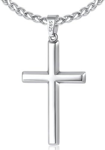 Amazon.com: Konstantino Men's Sterling Silver, 18K Gold Cross