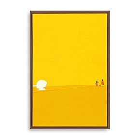 Framed Canvas Wall Art Abstract Colorful Canvas Prints Home Artwork Decoration for Living Room,Bedroom - 16x24 inches