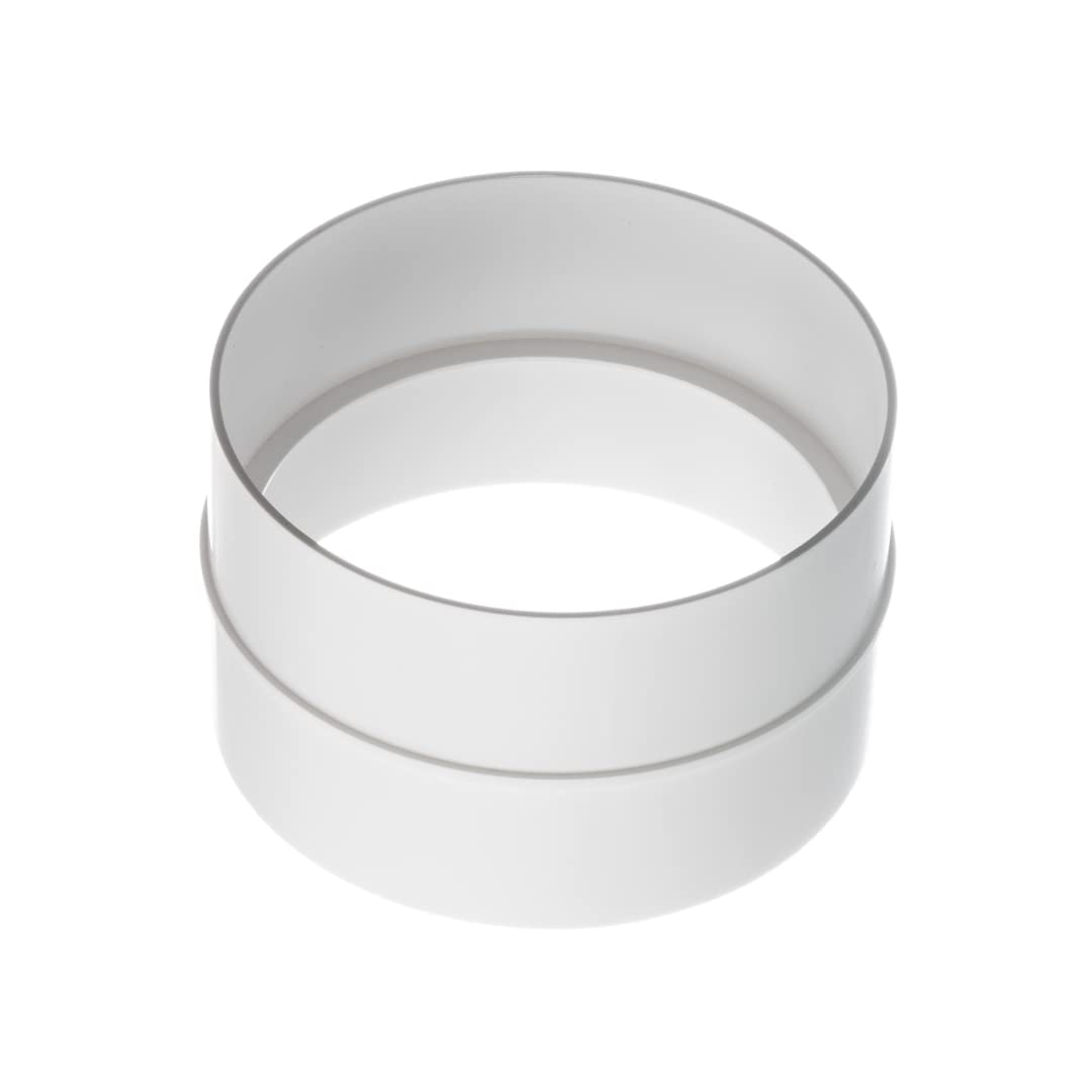 125mm / 5 Inch Duct Connector - Round PVC Ducting - Ventilation Pipe, Hose, Tube