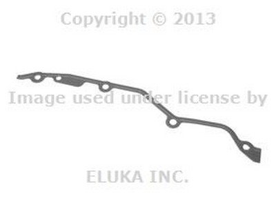 BMW Genuine Lower Timing Chain Case Cover Metal Gasket 1433639 for 320i 323Ci 323i 325Ci 325i 325xi 328Ci 328i 330Ci 330i 330xi 525i 528i 530i X3 2.5i X3 3.0i X5 3.0i Z3 2.5 Z3 2.5i Z3 2.8 Z3 3.0i Z4 2.5i Z4 3.0i