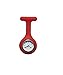 PromiseU Nurses Fob Watch Brooch Blue Silicon Gel Fob Watches