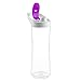 Gourmia GPB250 Personal Home Blender - BlendMate Smoothie Plus Edition - Included Travel Sport Bottle & Lid - Dual Action Blade - 250W - Purple - Free E-Recipe Book Included