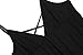 Ekouaer Nighties Women 's Soft Chemise Night Gown Black-lace V back S US (4,6)