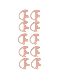 lsgoodcare 5 pares silicona auricular earmold Ear Buds (Izquierda y Derecha de repuesto para Two-way radio auricular Air acústica Auricular Walkie Talkie auricular