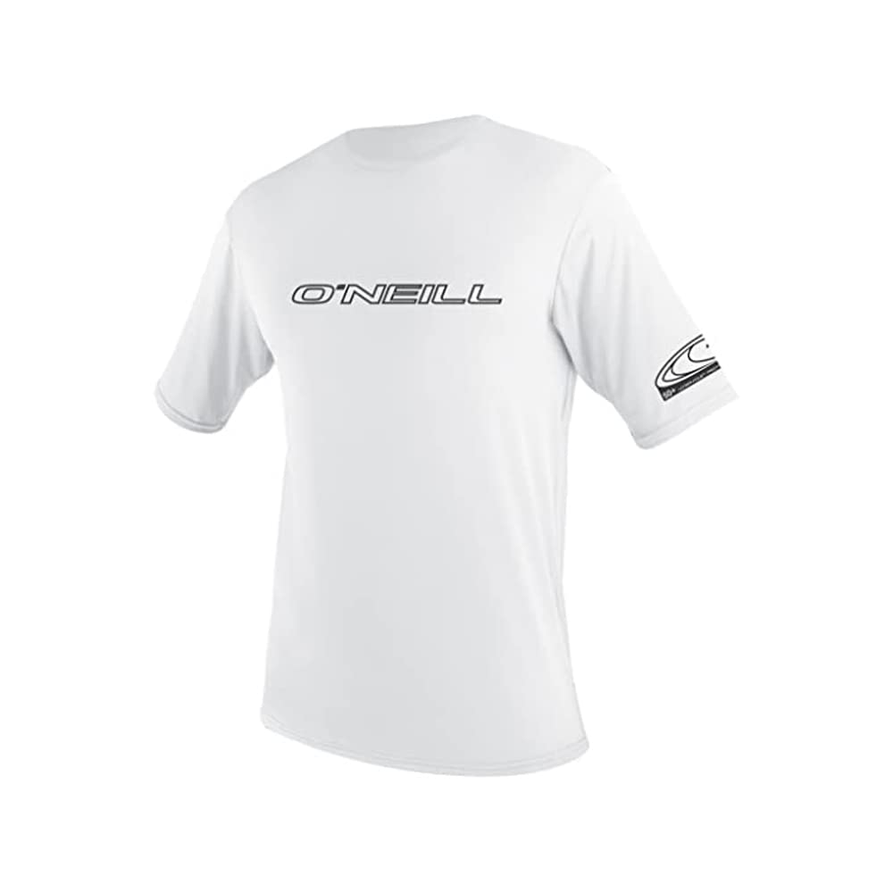 O'Neill UV Sun Protection Men's Skins RG8 Short Sleeve Rashguard – Slim Fit, UPF 30+ | Aus Recyceltem Material