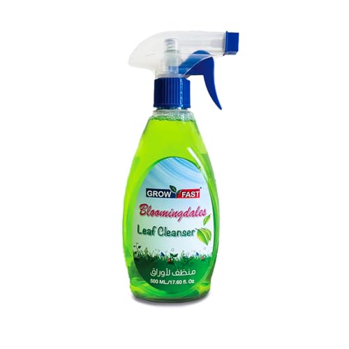 Organic Leaf Spray Cleanser Blooming dales (500 ml) Natural Indoor Plant Leaf Shine Spray for Houseplants Indoor and Outdoor Fresh Clean Plant For Home & Office Use