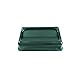 Rubbermaid Commercial Products Slim Jim Trash Can Swing Lid, Green, Plastic, Compatible with 23-Gallon Slim Jim Containers/Garbage Can