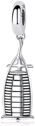 JcLowsexy Dubai Burj Al Arab Dangle Charms Fit Pandora Bracelets Authentic 925 Sterling Silver Charm Bead