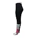 PHOTNO Yoga Running Pants High Waist Cropped Leggings stretch trousers pants for women (M, Hot Pink)