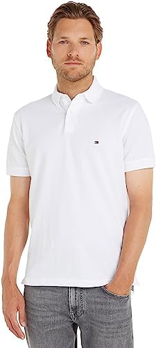 Polo de Manga Corta Hombre 1985 Regular Fit, Blanco (White), L — foto 1 de 6