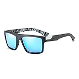 DUBERY Women's Square Sunglasses Polarized