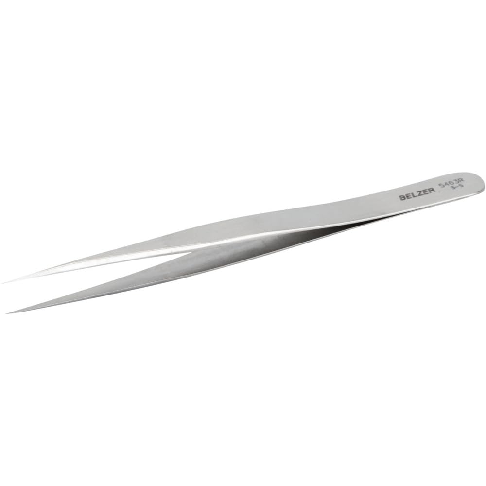 Bahco 5463-120 Special Hardened Steel Watchmaker's Tweezers, Silver, 120 mm