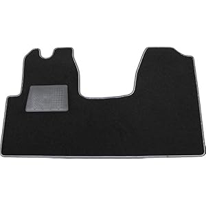 ilTappetoAuto by Fabbri 3 – SPRINT05022 – Op Maat Gemaakte Automatten in Zwart Antislip Tapijt Compatibel met Vivaro…