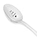 Recovery gifts for Him or Her – Get well spoon, Engraved Stainless Steel Coffee Spoons, Kitchen Utensil for Coffee and Dessert.