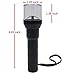 Electric Herb Grinder for Seasoning Spice By 18650 or 3 AAA Battery Powered,One Hand Operation Automatic Electronic Grinders By LGtrade,Black
