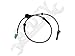 APDTY 081252 ABS Sensor Wiring Harness Front Left