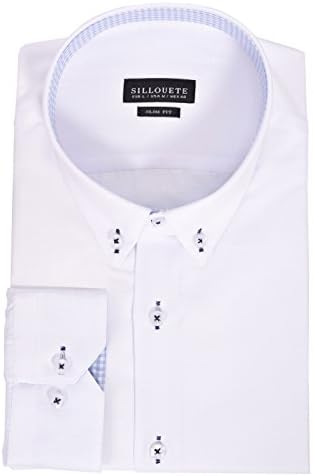 Men's Dress Shirt Long Sleeve Classic Slim Fit Button Down Collar